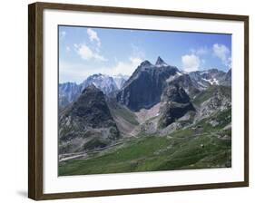 San Bernadino Pass, Swiss Alps, Switzerland-Hans Peter Merten-Framed Photographic Print