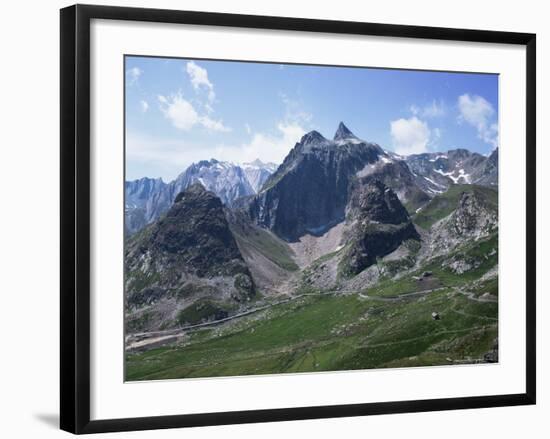 San Bernadino Pass, Swiss Alps, Switzerland-Hans Peter Merten-Framed Photographic Print