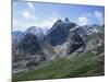 San Bernadino Pass, Swiss Alps, Switzerland-Hans Peter Merten-Mounted Photographic Print