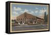 San Bernardino, CA - Home of the National Orange Show-Lantern Press-Framed Stretched Canvas