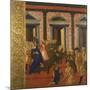 San Bernardino Exorcises a Possessed Woman-Neroccio Di Bartolomeo-Mounted Giclee Print