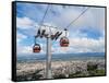 San Bernardo Hill Cable Car, Salta, Argentina, South America-Karol Kozlowski-Framed Stretched Canvas