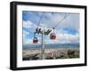 San Bernardo Hill Cable Car, Salta, Argentina, South America-Karol Kozlowski-Framed Photographic Print