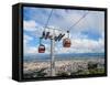 San Bernardo Hill Cable Car, Salta, Argentina, South America-Karol Kozlowski-Framed Stretched Canvas