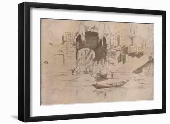 'San Biagio', c1879-James Abbott McNeill Whistler-Framed Giclee Print