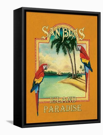 San Blas-Catherine Jones-Framed Stretched Canvas