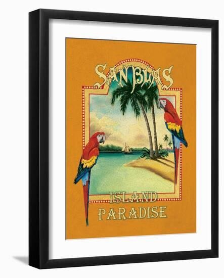 San Blas-Catherine Jones-Framed Art Print