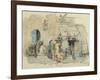 San Carlino Theatre in Naples-Pietro Scoppetta-Framed Giclee Print