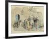 San Carlino Theatre in Naples-Pietro Scoppetta-Framed Giclee Print