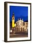 San Carlo Church at Dusk, Turin, Piedmont, Italy, Europe-Mark Sunderland-Framed Photographic Print