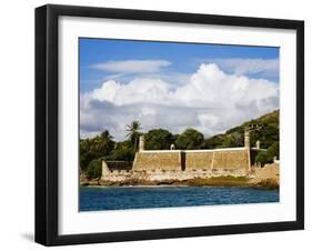 San Carlos De Borromeo Castle, Pampatar City, Isla Margarita, Nueva Esparta State, Venezuela-Richard Cummins-Framed Photographic Print