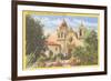 San Carlos Mission, Carmel, California-null-Framed Art Print