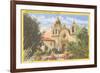 San Carlos Mission, Carmel, California-null-Framed Art Print