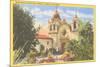 San Carlos Mission, Carmel, California-null-Mounted Art Print