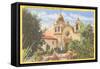 San Carlos Mission, Carmel, California-null-Framed Stretched Canvas