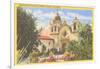 San Carlos Mission, Carmel, California-null-Framed Art Print