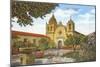 San Carlos Mission, Carmel, California-null-Mounted Art Print