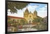 San Carlos Mission, Carmel, California-null-Framed Art Print