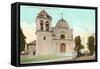 San Carlos Mission, Monterey, California-null-Framed Stretched Canvas