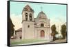 San Carlos Mission, Monterey, California-null-Framed Stretched Canvas