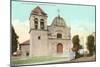 San Carlos Mission, Monterey, California-null-Mounted Art Print