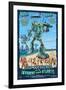 San Clemente, California - Atlantean Invaders-Lantern Press-Framed Art Print