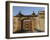 San Cristobal Castle Drawbridge Doors, Fort San Cristobal, Old San Juan, Puerto Rico-Maresa Pryor-Framed Photographic Print