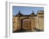 San Cristobal Castle Drawbridge Doors, Fort San Cristobal, Old San Juan, Puerto Rico-Maresa Pryor-Framed Photographic Print