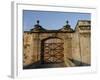 San Cristobal Castle Drawbridge Doors, Fort San Cristobal, Old San Juan, Puerto Rico-Maresa Pryor-Framed Photographic Print