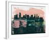 San Diego Abstract Skyline I-Emma Moore-Framed Art Print