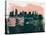 San Diego Abstract Skyline I-Emma Moore-Stretched Canvas