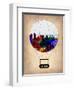 San Diego Air Balloon-NaxArt-Framed Art Print