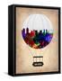 San Diego Air Balloon-NaxArt-Framed Stretched Canvas