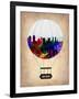 San Diego Air Balloon-NaxArt-Framed Art Print