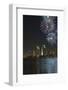 San Diego Bay Fireworks-lpound-Framed Photographic Print