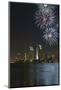 San Diego Bay Fireworks-lpound-Mounted Photographic Print