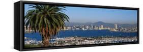 San Diego, CA-null-Framed Stretched Canvas