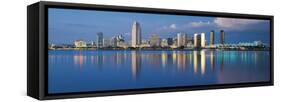 San Diego, CA-null-Framed Stretched Canvas