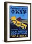 San Diego, California - Expo Promotional Poster-Lantern Press-Framed Art Print