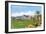 San Diego, California - Golf Course Scene-Lantern Press-Framed Art Print