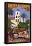 San Diego, California - Old Town-null-Framed Poster