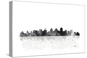 San Diego California Skyline-Marlene Watson-Stretched Canvas