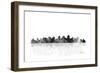 San Diego California Skyline-Marlene Watson-Framed Giclee Print