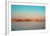San Diego City Skyline and Bay at Sunset-Songquan Deng-Framed Photographic Print