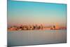 San Diego City Skyline and Bay at Sunset-Songquan Deng-Mounted Photographic Print