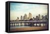 San Diego from Coronado Island-pdb1-Framed Stretched Canvas