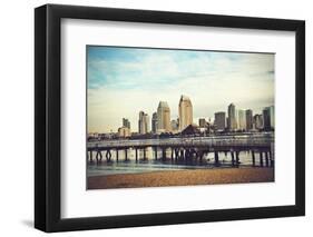 San Diego from Coronado Island-pdb1-Framed Photographic Print