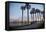 San Diego from Ferry Landing in Coronado-pdb1-Framed Stretched Canvas