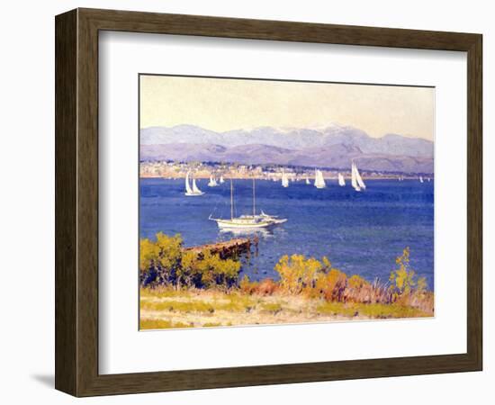 San Diego from Point Loma-Maurice Braun-Framed Art Print