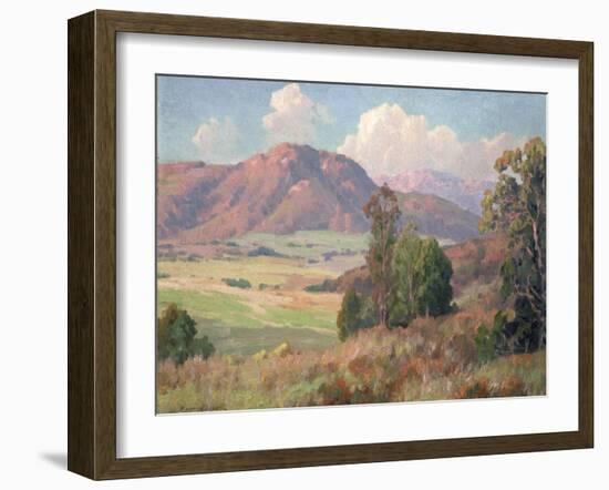 San Diego Hills-Maurice Braun-Framed Giclee Print